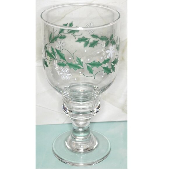 Set Of 5 Coca Cola Goblets Christmas Design Home Dining Drinkware - Picture 3 of 4